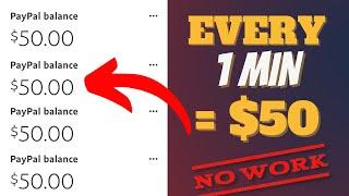 Get Paid $50 Every Minute With No Work (Earn PayPal Money For Beginners 2021)