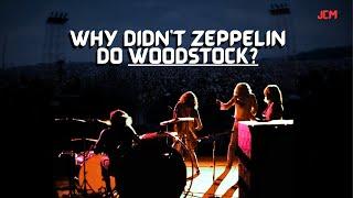 Why Led Zeppelin Refused Woodstock 1969 – The Real Reasons Behind it!