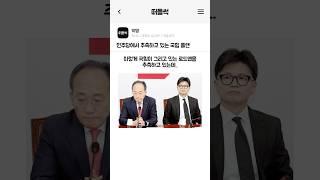 민주당에서 추측하고 있는 국힘 플랜