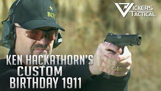 Ken Hackathorn's Custom Birthday 1911 - BCM's Made In America