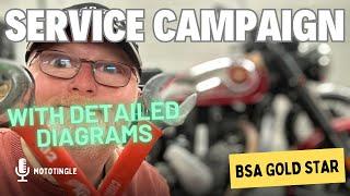 BSA Gold Star 2024 Service Campaign - Essential Information