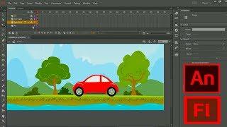 How to create a simple Car Animation - 2D Animation Tutorial #animation  #tutorial