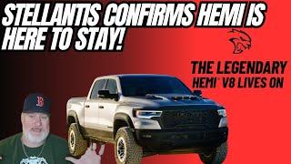 Stellantis Dodge Confirmed The Hemi Is Coming Back To Stay 5.7 6.4 and 6.2 Hellcat