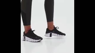 NIKE Free Metcon 5 Training Shoes Sneakers Black White Women | DV3950 001 | JD Sports