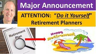 Looking for a review of your retirement plan by a Certified Financial Planner for $300?