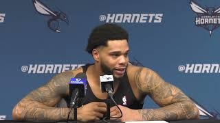 Hornets vs Bucks: Miles Bridges Postgame Media Availability | 11/16/2024