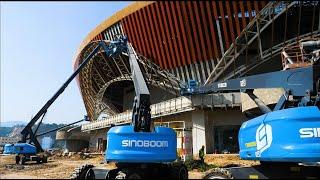 Sinoboom | Lanzhou Sports Center construction