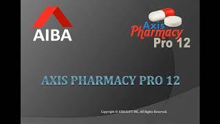 Axis Pharmacy Pro 12 | Medical store user friendly Software | Pharmacy Pro: Effortless Software