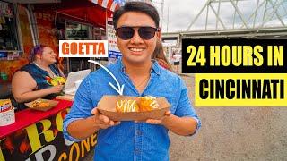 BEST of CINCINNATI OHIO in 24 HOURS - Findlay Market, Goetta Fest, and More! (Let's Go Bengals)