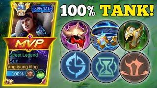 TANK SUN SOLO RANK!| SUN VS. BADANG -MLBB #TopGlobalSun #mobilelegends #urEGG