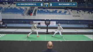 T16  WATANABE Y. - KACZKOWSKI K. Black sea cup / men's individual (Green piste)