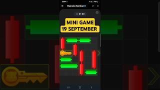 Hamster Kombat Mini Oyun 19  Eylül, Hamster Kombat Mini Game 19 September #minioyun#minigame #shorts