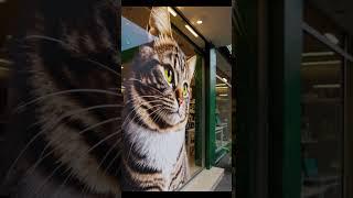 Cat Decoration Creative Storefront Giant Cat Illusion