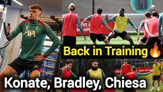 INSIDE TRAINING | Full Team Back to work, Konate & Bradley Return to Training ahead of TOTTENHAM