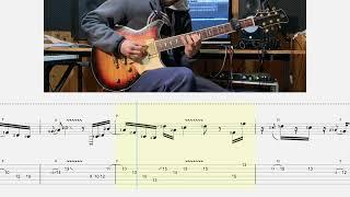 "What's Your Name" (M. Biondi) - Matteo Mancuso guitar solo - Transcription by Roberto Lisi