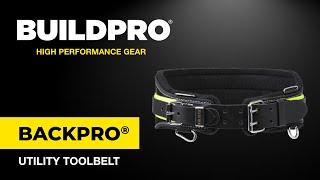 BUILDPRO BackPro Tool Belt
