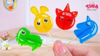 Amazing Jelly Making Top 10 Miniature Cute Animals Jelly Decorating Idea By Tina Mini Cakes