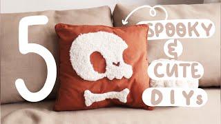 5 spooky yet cute and cozy halloween DIY