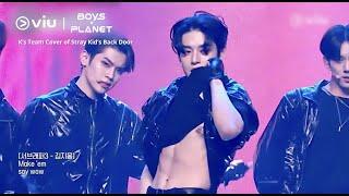 Kim Ji Woong Reveals Abs while Performing Stray Kid's Back Door  | BOYS PLANET