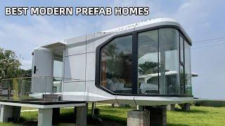 Best Mondern Prefab Homes | VOLFERDA E5 Capsule House Tour