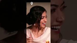 Rashmika Mandanna  white dresse cute status//like comment subscribe//by SS Creation shorts