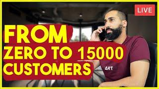 Live : From 0 to 15 000 Customers - SAAS email marketing [Dropshipping Maroc بالدارجة]