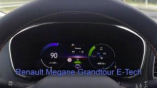 Renault Megane Grandtour E-Tech Plug-in 160 - consumption on 130 km/h