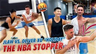 I Played Against the “NBA STOPPER” Oliver Xu! * PHYSICAL 1v1