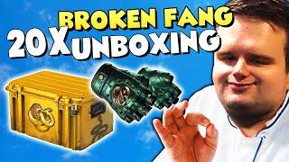 TrilluXe HEBELT 20x BROKEN FANG Kisten auf!  - OPERATION BROKEN FANG Case Unboxing