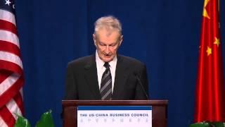 Dr. Zbigniew Brzezinski: Keynote for the US-China Business Council