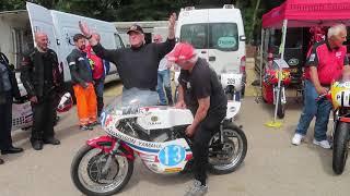 DAVID GILBERT'S 350 TR3 YAMAHA with ALEX GEORGE (AWESOME NOISE)