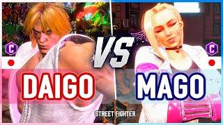 SF6  Daigo (Ken) vs Mago (Cammy)  Street Fighter 6