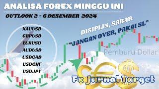 ANALISA TEKNIKAL FOREX MINGGU INI 2 DESEMBER 2024 #gbpusd #usdjpy #trading