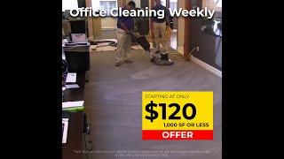 Office Cleaning Weekly | Starting at $120 1,000 OR LESS - PROMO