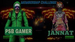 PSB GAMER VS JANNAT GAMING CUSTOM MATCH