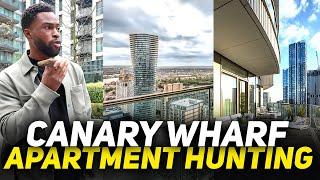 Apartment Hunting in Canary Wharf, LONDON.