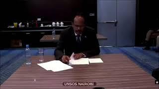 English-ka Farmaajo oo ka qosliyay diblomaasiyiinta