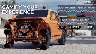 GAMIFICATION OF A CAR CONFIGURATOR | PICKUP TRUCK EXPERIENCE | UNREAL ENGINE