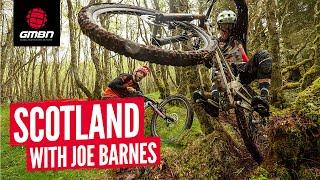 Scotland's Finest Tight & Technical MTB Trails | Joe Barnes Joins The GMBN Vlog