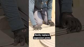 Easily replace your expansion joints with Trim-A-Slab #diy #homeimprovement #concreterepair