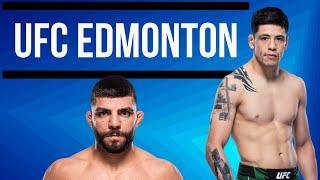 UFC Edmonton Betting Card Predictions and Picks