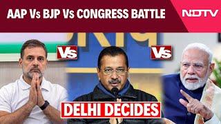 Delhi Elections | Delhi Decides: AAP Vs BJP Vs Congress Battle