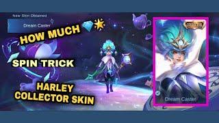 HOW MUCH IS HARLEY COLLECTOR SKIN DREAM CASTER LIVE SPIN