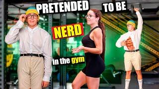 Pro Gymnast Pretended to be a Nerd in the GYM #5 (PRANK)