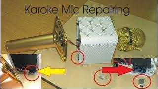 Q7 Karoke Mic Repairing Step by step | How to fix Q7 or Q9 Problems very easy | How to open Q7 mic