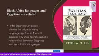 Dr. Clyde Winters (Show 6): African Origins of Contemporary Languages