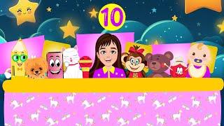 Ten in the Bed | Nursery Rhymes | Counting Songs for Kids