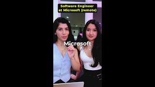 Microsoft Software Engineer Remote ft @anjaligama