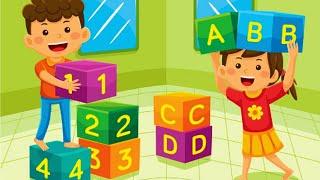 Learn ABC Phonics Shapes Numbers Colors  Toddler Learning Videos For 3 Year Olds