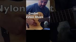 Godin Nylon String Models compared unplugged w Microphone only